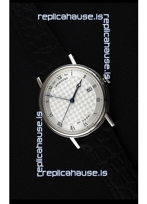 Breguet Classique 5177BB/12/9V6 Stainless Steel Watch with Roman Hour Markers