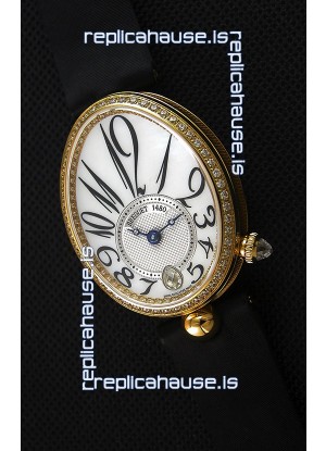Breguet Reine De Naples Ladies Swiss 1:1 18K Yellow Gold Replica Watch