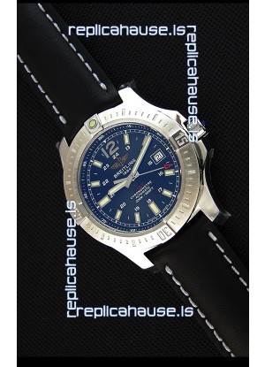 Breitling Chronometre COLT 41 Blue Dial Swiss Automatic Replica Watch 