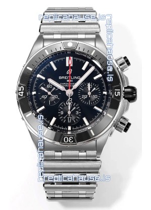 Breitling Chronomat B01 42 Edition Swiss 904L Steel Casing Black Dial 1:1 Mirror Replica Watch