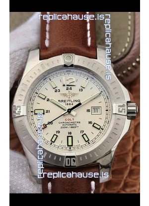 Breitling Chronometre COLT 41 White Dial Swiss Automatic Replica Watch