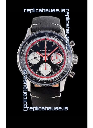 Breitling Navitimer 1 B01 Chronograph SWISSAIR Edition 43MM - 904L 1:1 Mirror Replica Watch 