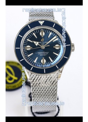 Breitling Superocean Heritage 57 Blue Dial 1:1 Mirror Swiss Replica Watch 