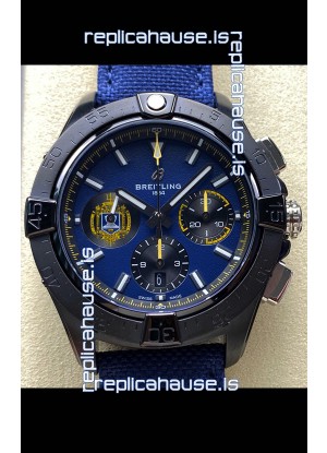 Breitling Super Clone Avenger B01 Chronograph 44 Dark Blue Dial 1:1 Mirror Swiss Replica Watch