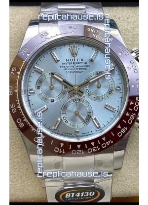 Rolex Cosmograph Daytona M116506-0002 ICE BLUE Dial Original Cal.4130 Movement - Ultimate 904L Steel Watch