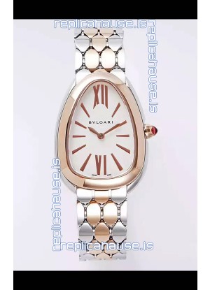 Bvlgari Serpenti Seduttori Edition in Two Tone Rose Gold Casing Super Clone Watch