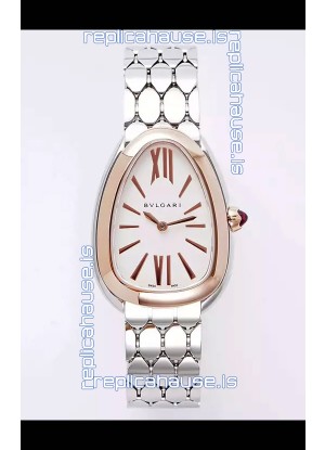 Bvlgari Serpenti Seduttori Edition in Two Tone Rose Gold Casing Super Clone Watch