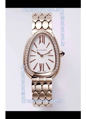 Bvlgari Serpenti Seduttori Edition in Rose Gold Casing Super Clone Watch