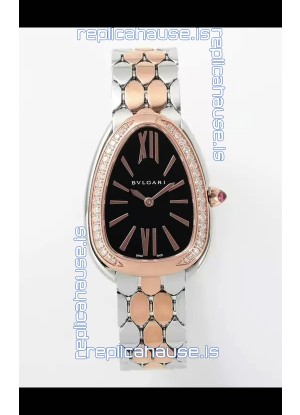 Bvlgari Serpenti Seduttori Edition in Two Tone Rose Gold Casing Super Clone Watch