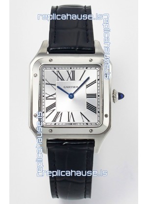 Cartier Santos Dumont 31.4MM Super Clone Edition Watch in Steel Casing