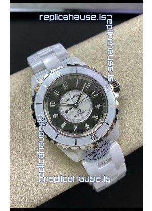 Chanel J12 38MM White Ceramic Case Watch Automatic 1:1 Mirror Replica Watch