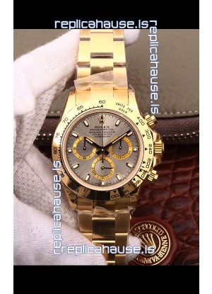 Rolex Cosmograph Daytona 116508 Yellow Gold Original Cal.4130 Movement - 904L Steel Watch