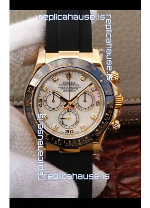 Rolex Cosmograph Daytona 116508 Yellow Gold Original Cal.4130 Movement - 904L Steel Watch