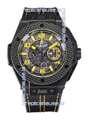 Hublot Big Bang F1 "King Carbon" Edition Chronograph Swiss Replica Watch 