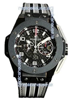 Hublot Big Bang F1 Ceramic Casing Chronograph Swiss Replica Watch 