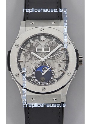 Hublot Aerofusion Moonphase Skeleton Swiss Replica Watch 