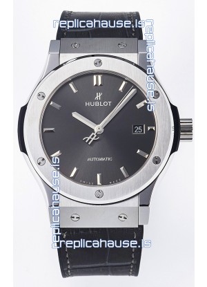 Hublot Super Clone Classic Fusion Titanium 42MM 1:1 Mirror Replica Watch Grey Dial