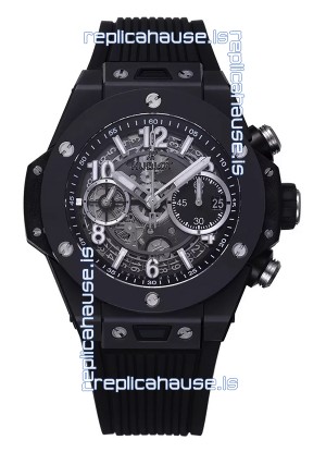 Hublot Big Bang Unico Black Ceramic Casing 1:1 Mirror Edition Swiss Replica Watch