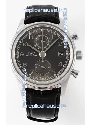 IWC Portugieser Chronograph Classic IW390404 Grey Dial Swiss Replica Watch
