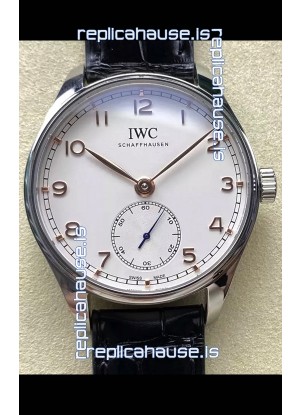 IWC Portugieser Super Clone Automatic 41 IW358303 White Dial in Steel Case