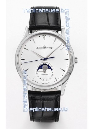 Jaeger LeCoultre Master Ultra Thin Moon 904L Steel 1:1 Mirror Replica Watch