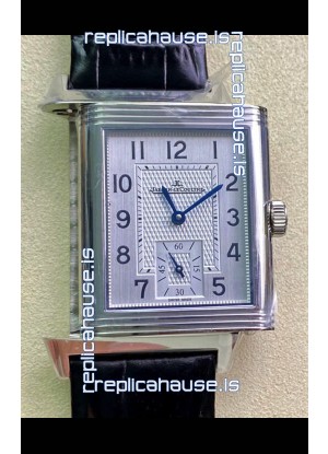 Jaeger-LeCoultre Reverso DuoFace Stainless Steel Casing Watch in Swiss Automatic Movement