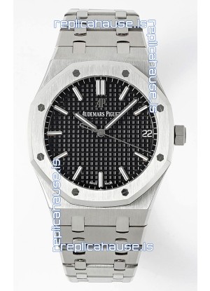 Audemars Piguet Royal Oak 15500 41MM Black Dial 904L Steel CALIBRE 4302 Movement 1:1 Mirror Replica