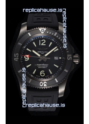 Breitling Superocean Automatic 46 Black Steel - Black Dial in DLC Coated Casing 