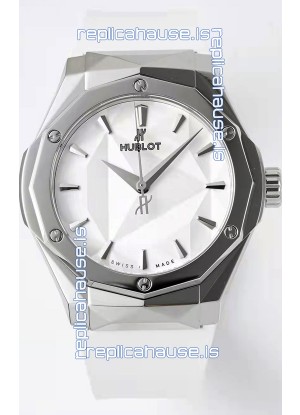 Hublot Classic Fusion Orlinski King 40MM Edition White Dial Swiss Replica Watch