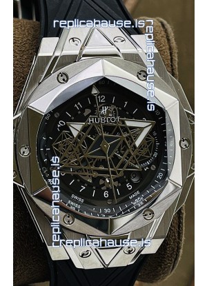 Hublot Big Bang UNICO Sang Bleu II Stainless Steel 1:1 Mirror Quality Swiss Replica Watch 