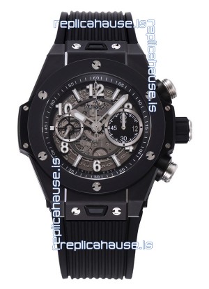 Hublot Big Bang Unico Black Ceramic Casing 1:1 Mirror Edition Swiss Replica Watch