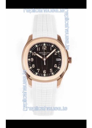 Patek Philippe Aquanaut 5167R Rose Gold 1:1 Mirror Replica Watch - Black Dial