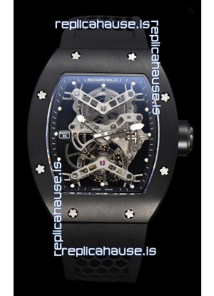 Richard Mille RM027 Rafael Nadal Titanium Casing with Genuine Swiss Tourbillon Movement Super Clone