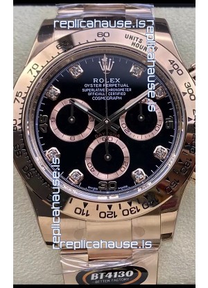 Rolex Cosmograph Daytona M116505 Rose Gold Original Cal.4130 Movement - 904L Steel Watch