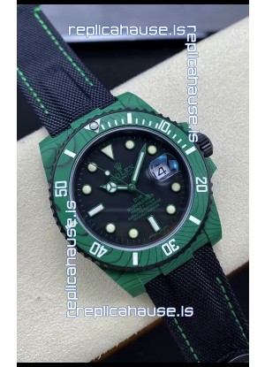 Rolex Submariner DiW Carbon Fiber Edition Swiss Replica Watch - 1:1 Mirror Replica