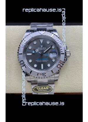Rolex Yachtmaster 40mm Steel Dial - 1:1 Swiss Replica Watch in 904L Steel Casing