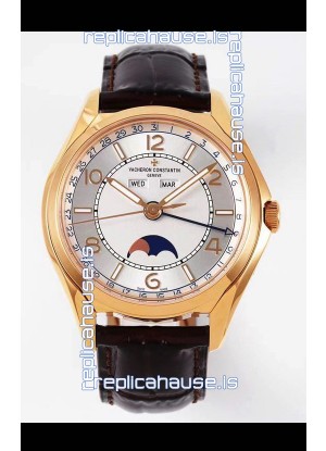 Vacheron Constantin Fiftysix Edition Rose Gold Watch 904L Steel 1:1 Mriror Replica Steel Dial 