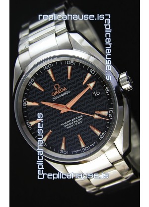 Omega Seamaster Aqua Terra Co-Axial Black Limited Edition Swiss 1:1 Mirror Replica