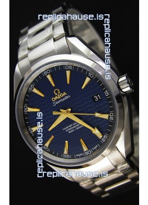 Omega Seamaster Aqua Terra Co-Axial Blue Limited Edition Swiss 1:1 Mirror Replica