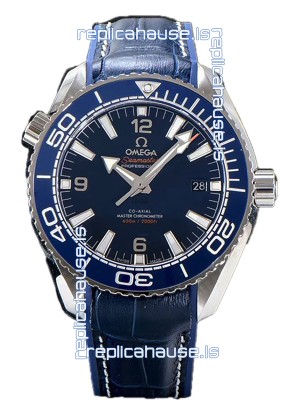 Omega Seamaster Planet Ocean 600M 43.50 MM Blue Dial Steel Casing 1:1 Mirror Replica