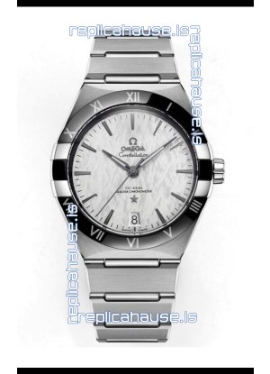Omega Co-Axial Constellation Stainless Steel Rhodium Dial 1:1 Mirror Replica 41MM