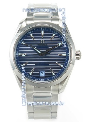 Omega Aqua Terra 150M Summer Blue Dial 904L Steel Casing 1:1 Mirror Replica 41MM 