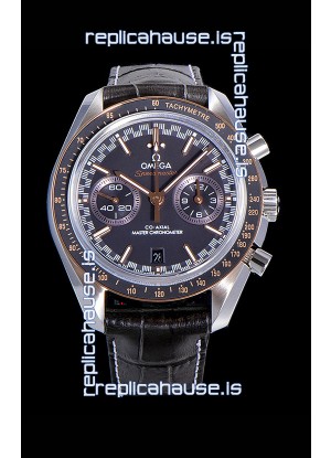 Omega Speedmaster Racing Co-Axial Master Chronograph Swiss Watch in Two Tone Bezel
