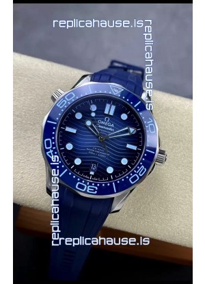 Omega Seamaster 300M Summer Blue Swiss 904L Steel 1:1 Mirror Replica Watch