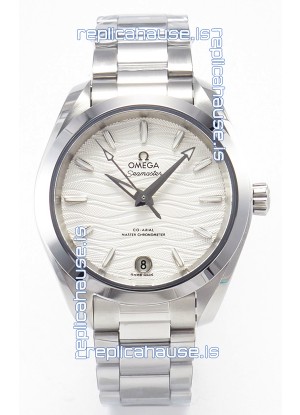 Omega Super Clone Seamaster Aquaterra 150M 34MM Swiss Replica Watch in White Dial