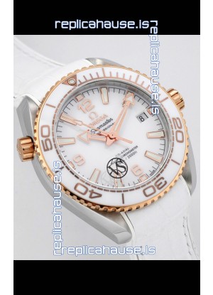 Omega Seamaster Planet Ocean Swiss Watch 39MM - 1:1 Mirror Replica Leather Strap