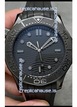 Omega Seamaster 300M "Black Black" Ceramic Case Swiss 1:1 Mirror Replica Watch