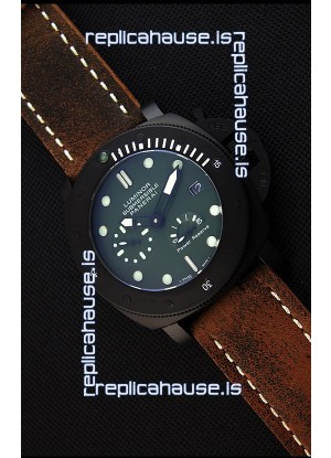 Panerai Luminor Submersible Power Reserve PVD Japanese Replica Watch