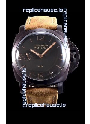 Panerai Luminor 1950 3 Days PAM00375 Composite Cased Vintage Edition Swiss Replica Watch 
