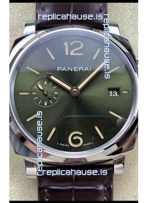 Panerai Luminor Due PAM1329 Edition 1:1 Mirror Swiss Replica Watch Green Dial